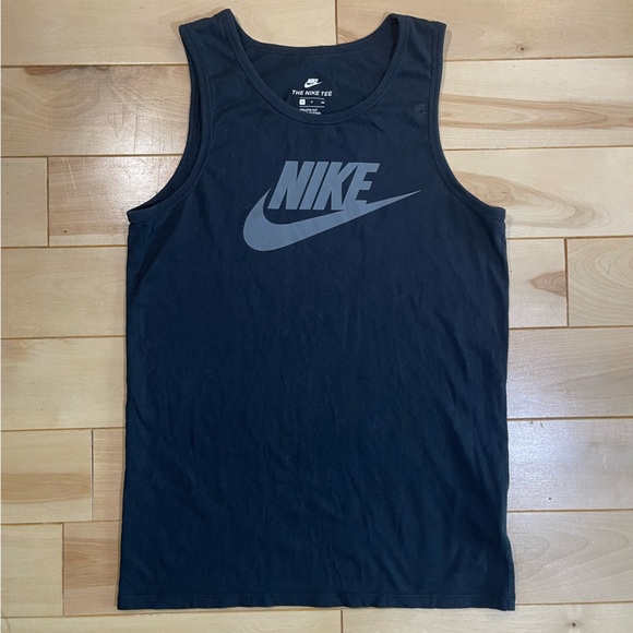 Nike logo men’s tank top, black, S - Picture 2 of 5